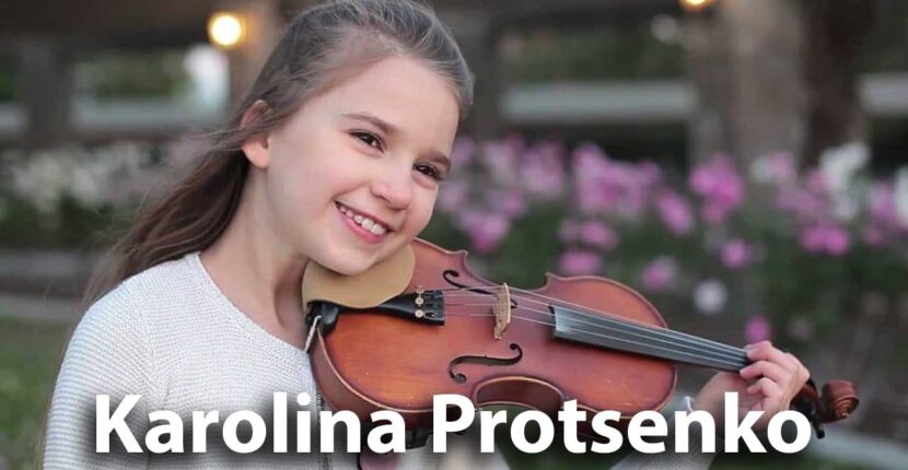 Karolina Protsenko, violoniste, originaire d'Ukraine, performances émouvantes, populaires sur YouTube,