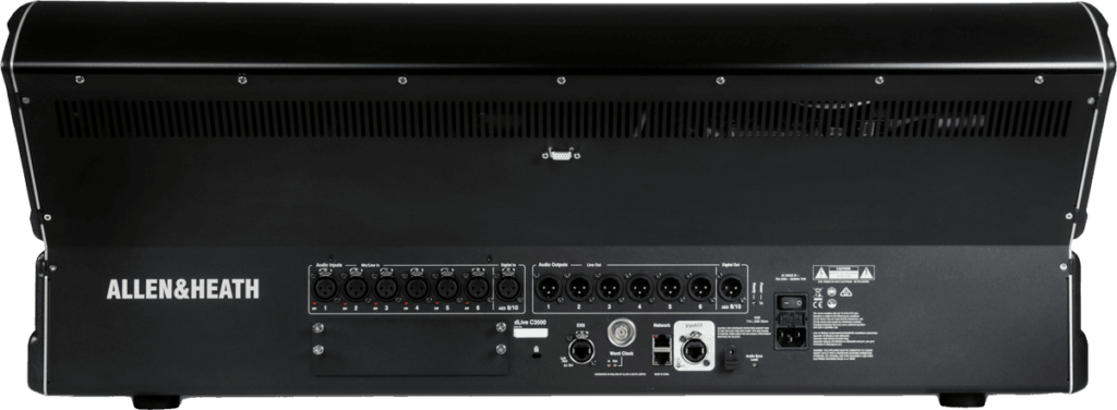 Allen & Heath dLive C3500, dLive C3500, surface de contrôle, solution haut de gamme,