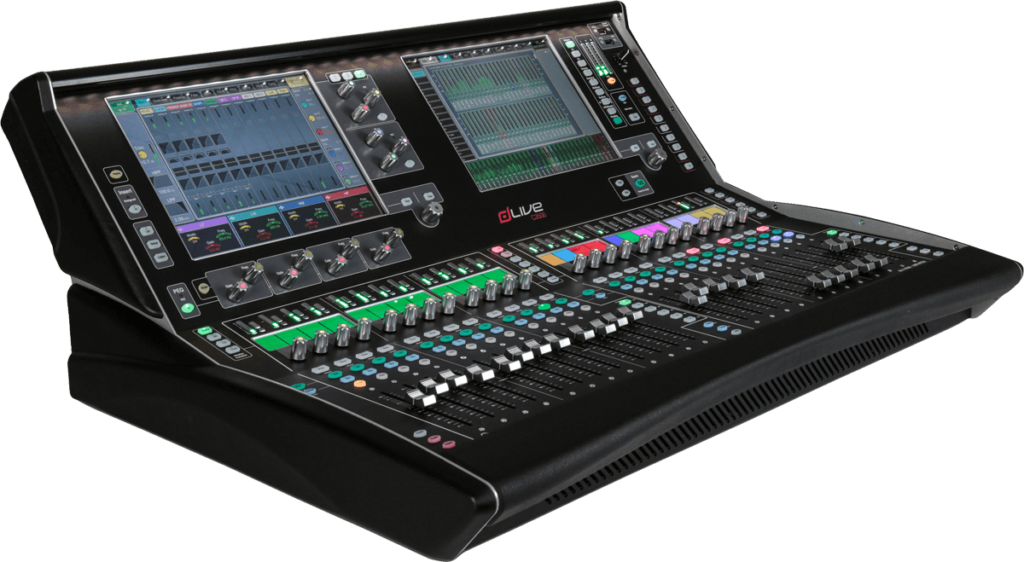 Allen & Heath dLive C3500, dLive C3500, surface de contrôle, solution haut de gamme,